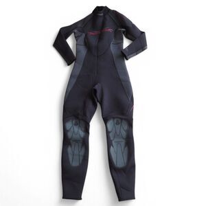 Akona Quantum Stretch 3mm Neoprene Wetsuit Black / Grey / Red Women's 7/8
